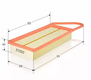 TECNECO FILTERS ar2075pm -  Воздушный фильтр